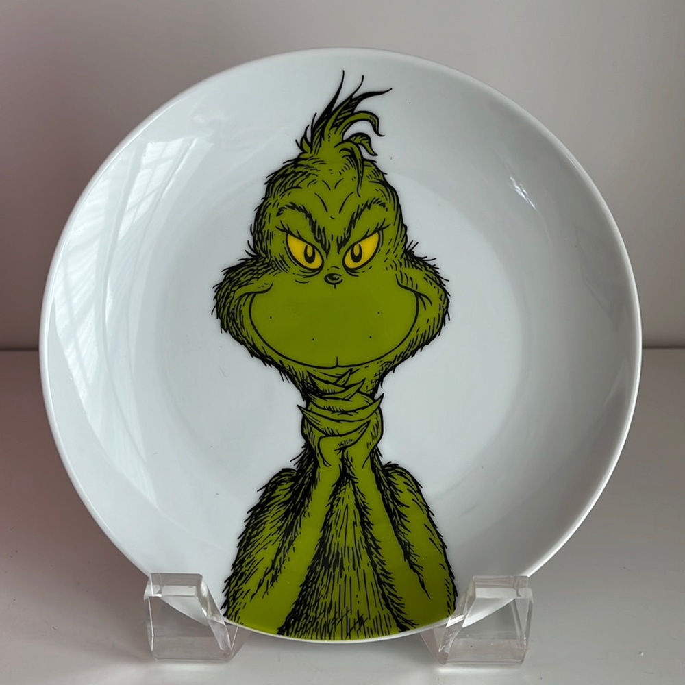 Bundle My Christmas Listings!  Grinch Plate